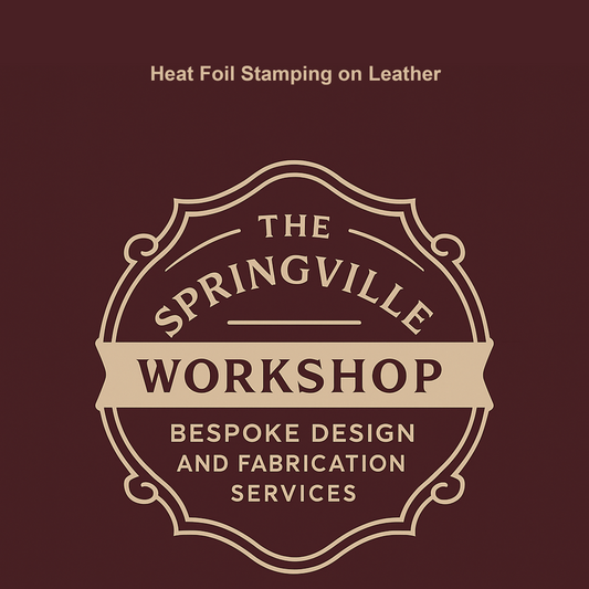 Heat Embossing/Foil Stamping (Mail-in/local pickup)