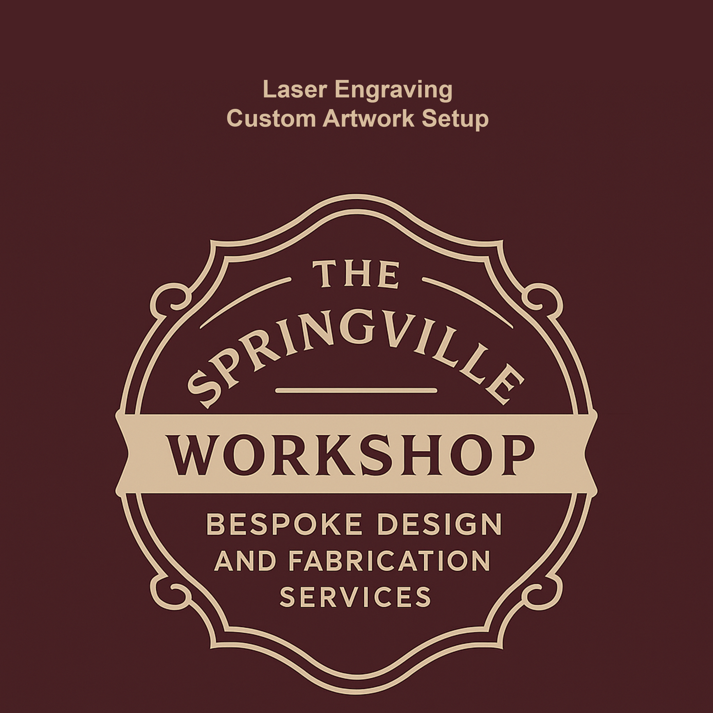 Laser Engraving – Custom Artwork Setup – The Springville Workshop
